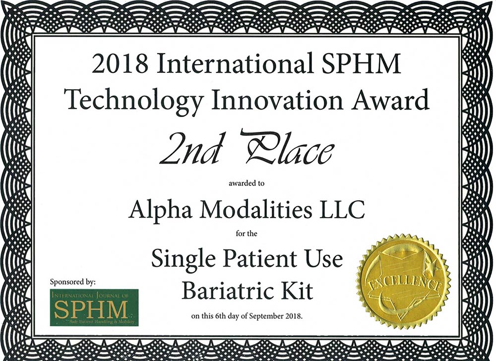 2018 Safe Patient Handling & Mobility Technology Innovation Award
